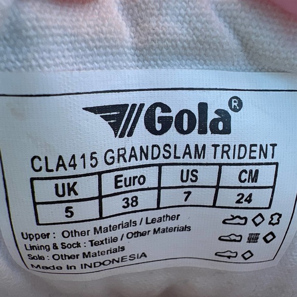 Gola Grandslam Trident purple/ teal/gray US7/ UK5/ EU 38 - Picture 8 of 11